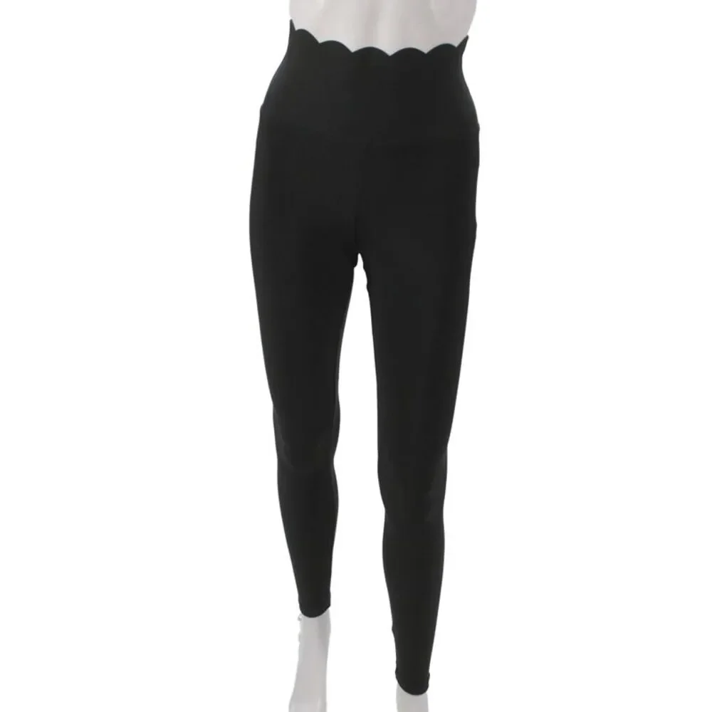 925 Fit Womens Black Ankle Leggings Size XS